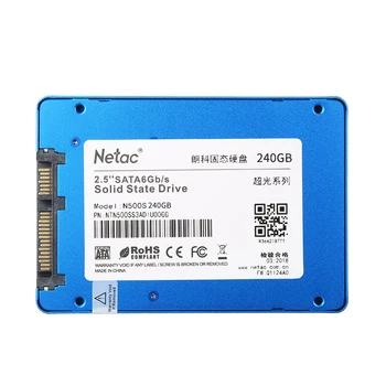 Netac N500S 60GB 120GB 240G 320GB SATA6Gb/s 2.5 Kietojo Disko SATA 3 SSD HD Dist nešiojamas stalinį kompiuterį
